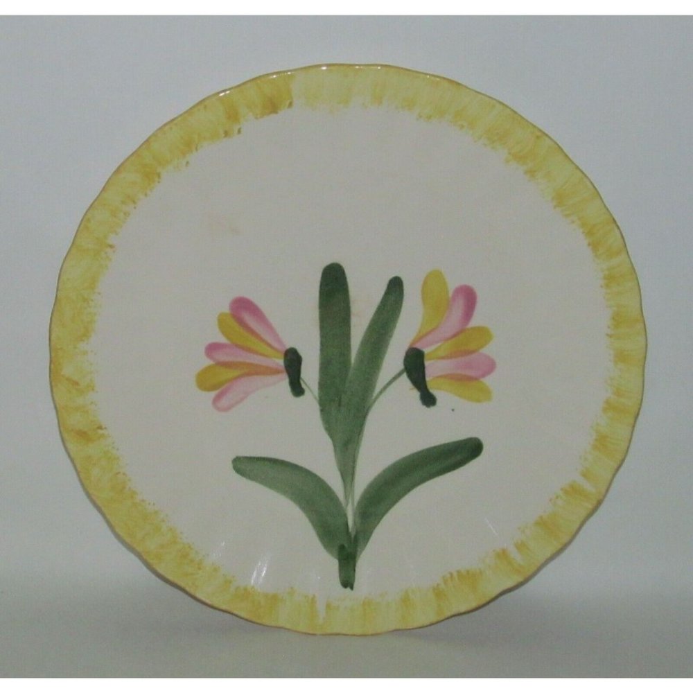 Blue Ridge China Co. WRINKLED ROSE Luncheon Plate